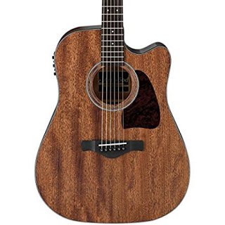Ibanez AW54CEOPN Artwood Dreadnought Acoustic/Electric Guitar - Open Pore Natural