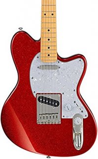 Ibanez Talman Series TM302PM Electric Guitar Red Sparkle
