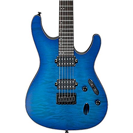 【安心の返金保証有！輸入ギターならGuitars Walker】Ibanez S Series S621QM Electric Guitar  Sapphire Blue