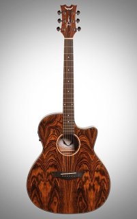 Dean ディーン Exotica Acoustic-Electric Guitar, All Solid Wood