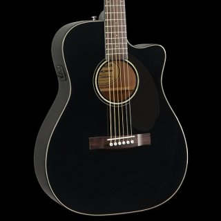 Fender CC-60SCE Concert Acoustic-Electric Black 