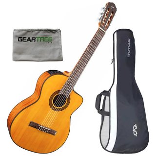 Takamine GC3CENAT Classical Acoustic Electric Guitar w/ Polish Cloth and Gig Bag 