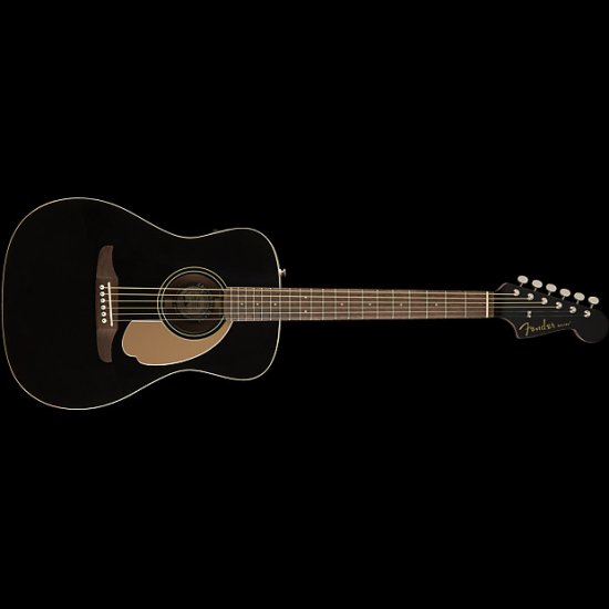 California Series Acoustic Guitar Jetty Black Fender Malibu Player 