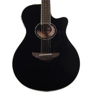 Yamaha APX600 Thinline Acoustic/Electric Guitar Black 
