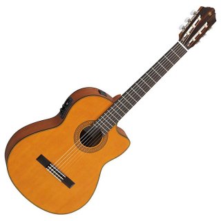 Yamaha CGX122MCC Classical Acoustic-Electric Guitar, Solid Cedar Top 
