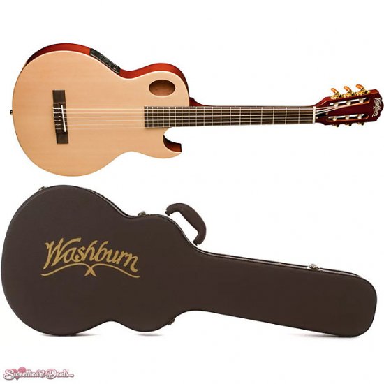 Washburn EACT42S ワッシュバーン クラシックギター エレアコ - ギター