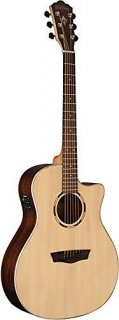 Washburn WLO20SCE Orchestra Acoustic Electric Guitar with Fishman Preamp 