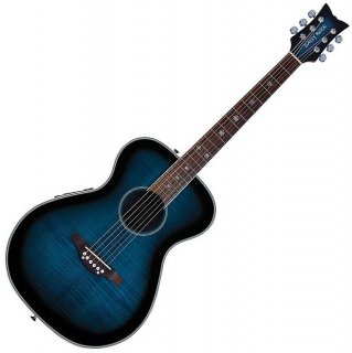 Daisy Rock DR6221 Pixie Acoustic-Electric Guitar, Blueberry Burst 