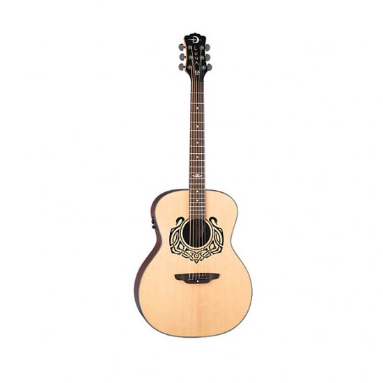 Luna Guitars Celtic Swan 6-String Acoustic Electric Guitar ギター