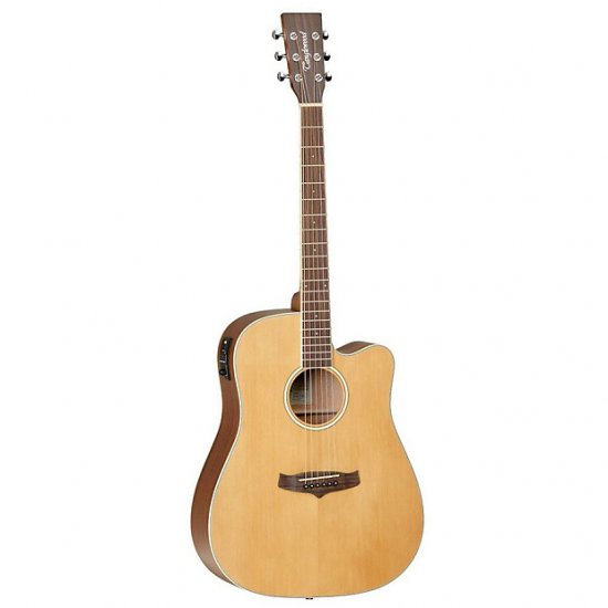 Tanglewood TW10 Dreadnought Cutaway Acoustic-Electric Guitar ...