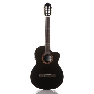 Cordoba C5-CETBK Classical Thinline Acoustic/Electric Guitar in Black 