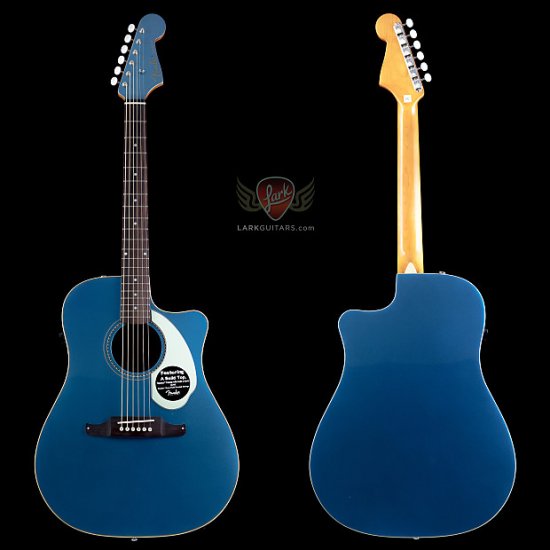 Fender Sonoran SCE Dreadnought Cutaway Acoustic Electric - Lake Placid Blue  (108) ギター - 輸入ギターなら国内最大級Guitars Walker（ギターズ　ウォーカー）
