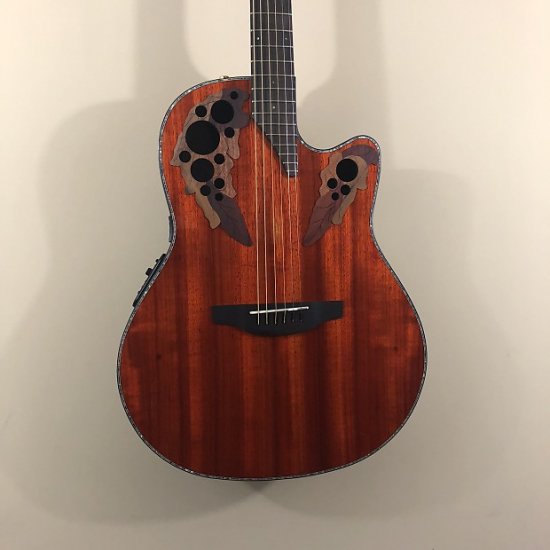 Ovation Celebrity Elite Plus CE44P-PD Acoustic/Electric Guitar - Natural  ギター - 輸入ギターなら国内最大級Guitars Walker（ギターズ　ウォーカー）