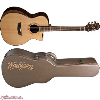 Washburn Comfort Series | WCG20SCE Acoustic Electric Guitar with Case 