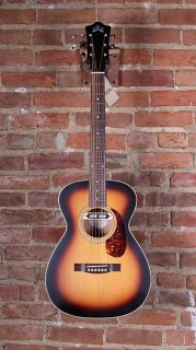 Guild M-240 E Troubadour Acoustic Guitar  2017 Vintage Sunburst 