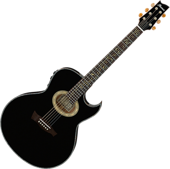 Ibanez Ep10bp Steve Vai Signature Black Acoustic Electric Guitar W Case ギター 輸入ギターなら国内最大級guitars Walker ギターズ ウォーカー