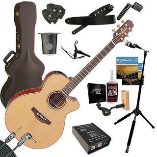 Takamine P3NC Acoustic-Electric Guitar COMPLETE GUITAR BUNDLE 
