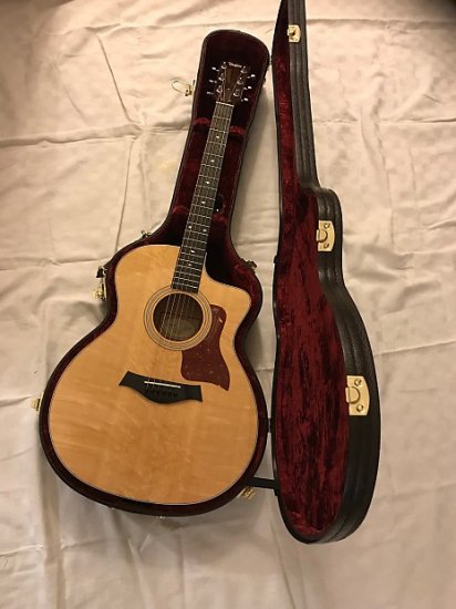 Taylor 214CE QM DLX 2016 Natural ES-2 ギター - 輸入ギターなら国内 ...