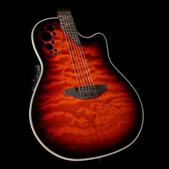 Ovation Collector's Series Elite Plus C2078AXP Acoustic-Electric Guitar  Sapele Tobacco Burst ギター - 輸入ギターなら国内最大級Guitars Walker（ギターズ　ウォーカー）