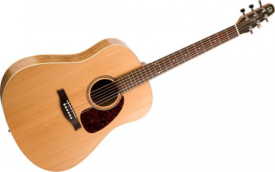Seagull 'S6 Original Slim' Solid Cedar Top Acoustic Guitar, Wild