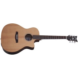 Schecter Deluxe Acoustic Natural Satin NS Guitar + Free Gig Bag 