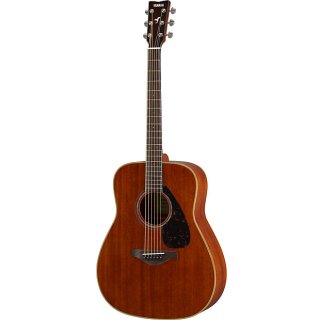 Yamaha FG850 Solid Top Mahogany Acoustic Guitar 