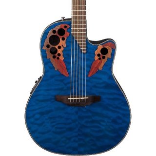 Ovation-Celebrity-Elite-Plus-Acoustic-Electric-Guitar-CE44P-8TQ-Trans-Blue-Maple 