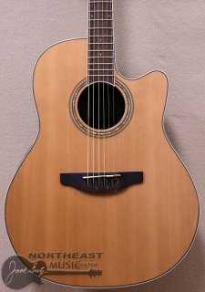 Ovation CS24 Acoustic Electric Guitar in Natural Finish 