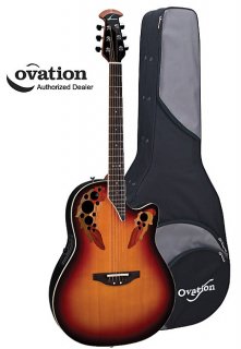 Ovation Standard Elite 2778AX Acoustic-Electric Guitar - New England Burst 