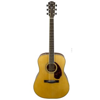Fender PM-1 Standard Natural Dreadnought Acoustic Guitar w Case 