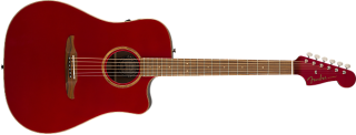 Fender Redondo Classic, Pau Ferro Fingerboard, Hot Rod Red Metallic w/Bag 885978901388 