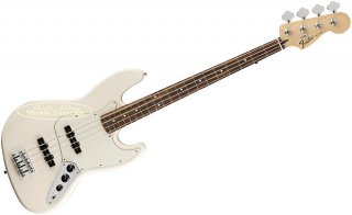 Fender Standard Jazz Bass Electric Bass Guitar, Pau Ferro Fingerboard, Arctic White 