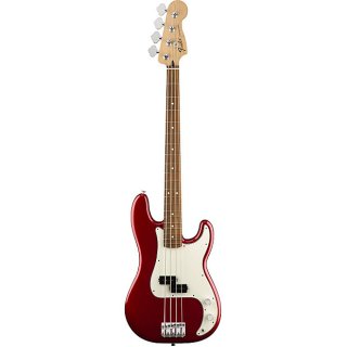 Fender Standard Precision Electric Bass Guitar in Candy Apple Red 