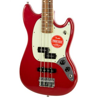 Brand New Fender Mustang PJ Bass Torino Red Electric Bass 