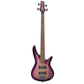 Ibanez SR400EQM 4-String Electric Bass Guitar -  Purple Space Burst Gloss 