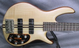 2017 Cort Artisan A4 Plus FMMH 4 String Bass 