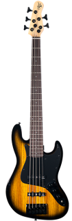 MICHAEL KELLY Custom Collection Element 5-string electric BASS guitar NEW - Zebra Burst 
