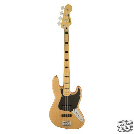Squier Vintage Modified Jazz Bass '70s Natural ギター - 輸入ギターなら国内最大級Guitars  Walker（ギターズ　ウォーカー）