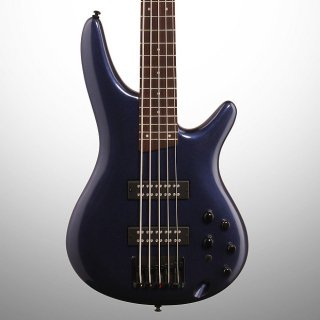 Ibanez SR305E Electric Bass, 5-String, Navy Metallic 