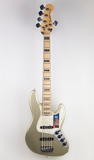 Fender American Elite Jazz Bass V, Maple Fingerboard, in Champagne ギター -  輸入ギターなら国内最大級Guitars Walker（ギターズ　ウォーカー）