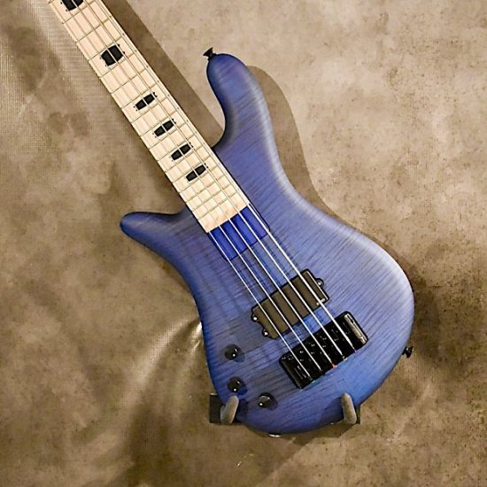 Spector Left Handed Rebop 5 MM 2017 Trans Blue Flame Maple Top ギター -  輸入ギターなら国内最大級Guitars Walker（ギターズ　ウォーカー）