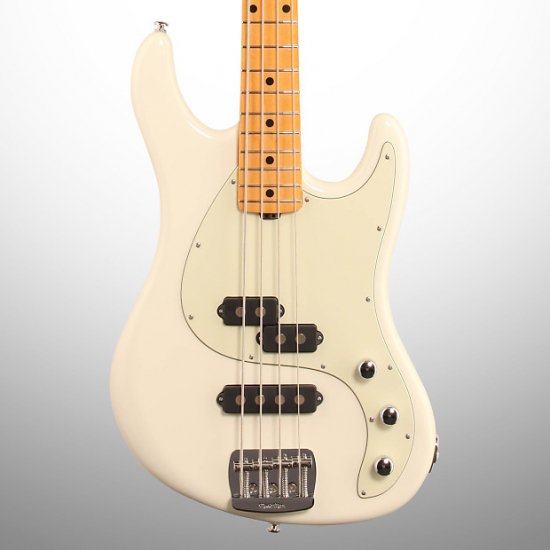 Ernie Ball Music Man Caprice Electric Bass (with Case), Ivory