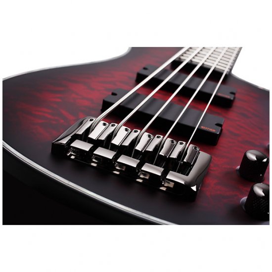 Schecter Hellraiser Extreme-5 5-String Bass CRBS Crimson Red Burst