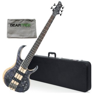 Ibanez BTB845 DTL Standard 5-String Electric Bass Bundle 