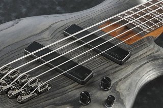 Ibanez 5-String Multi-Scale Fanned Fret Bass SRFF805BLK 2017 Black Stain 