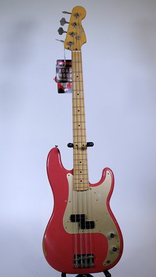 Fender Road worn 50's Precision Bass Fiesta Red ギター - 輸入 