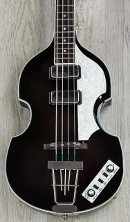 Hofner HCT-500/1 Contemporary Violin Bass Guitar, Black 