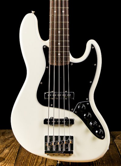 Fender Deluxe Active Jazz Bass V Olympic White - Free Shipping ギター -  輸入ギターなら国内最大級Guitars Walker（ギターズ　ウォーカー）