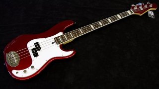 Lakland Skyline 44-64 w/matching headstock Candy Apple Red 