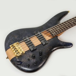Ibanez SR805 5-String Bass Guitar in Deep Twilight Flat 